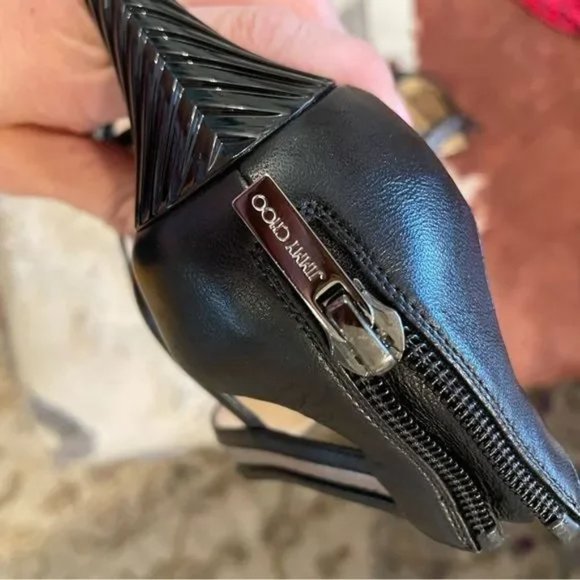 Jimmy Choos! Lovely condition! 5 inch - Picture 4 of 9